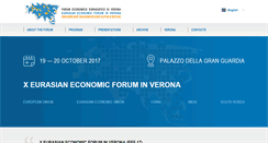 Desktop Screenshot of forumverona.com
